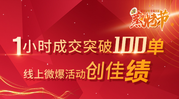 科恩蒸烤节 | 线上微爆创佳绩，1小时成交115单！