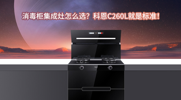 消毒柜集成灶怎么?。靠贫鰿260L就是标准！